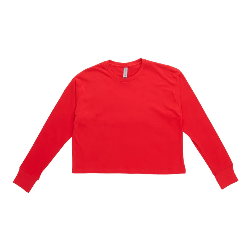 Women's Cropped Long Sleeve Top made by Giant Tiger