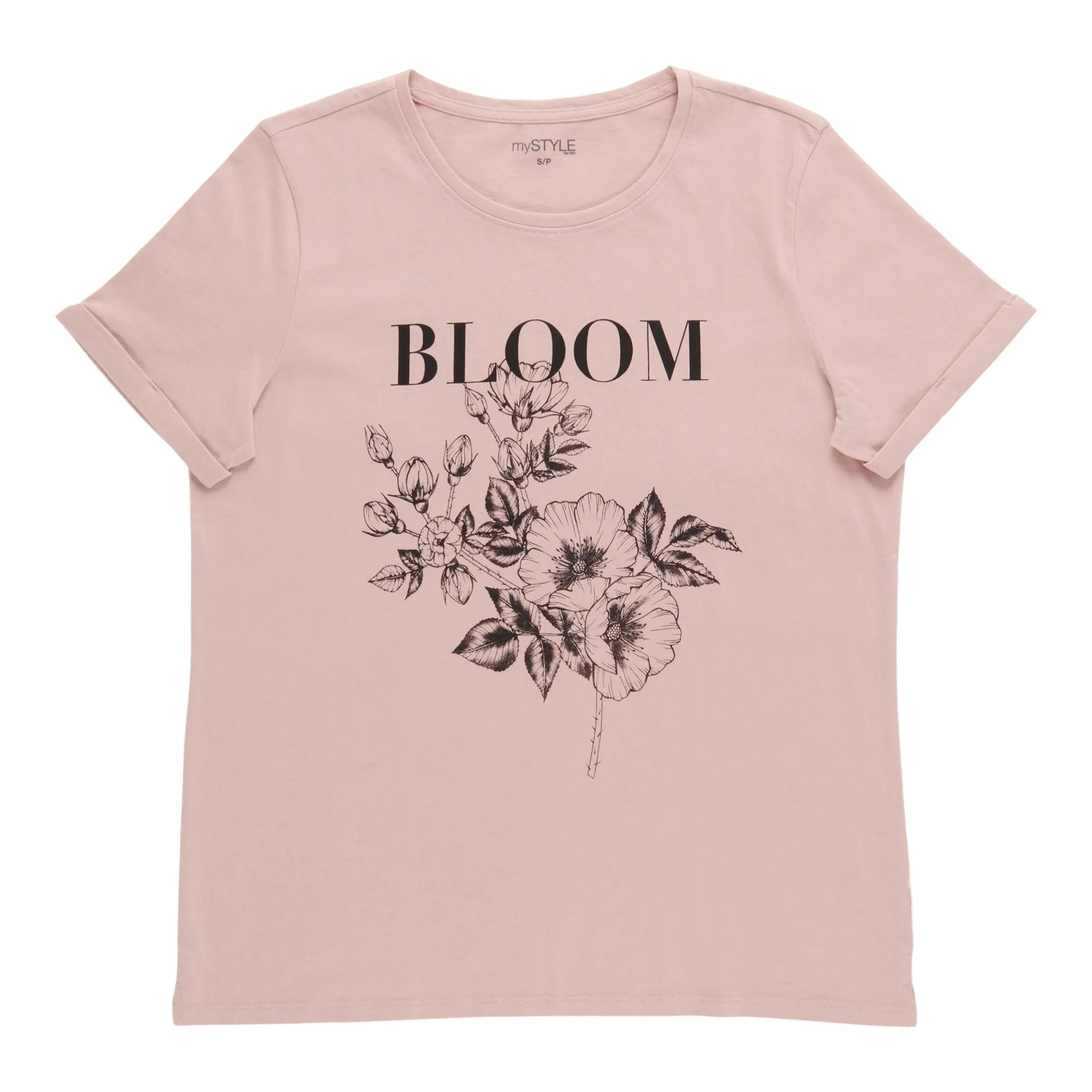 mySTYLE Women's Floral Bloom T-Shirt sold by Giant Tiger product image thumbnail 2