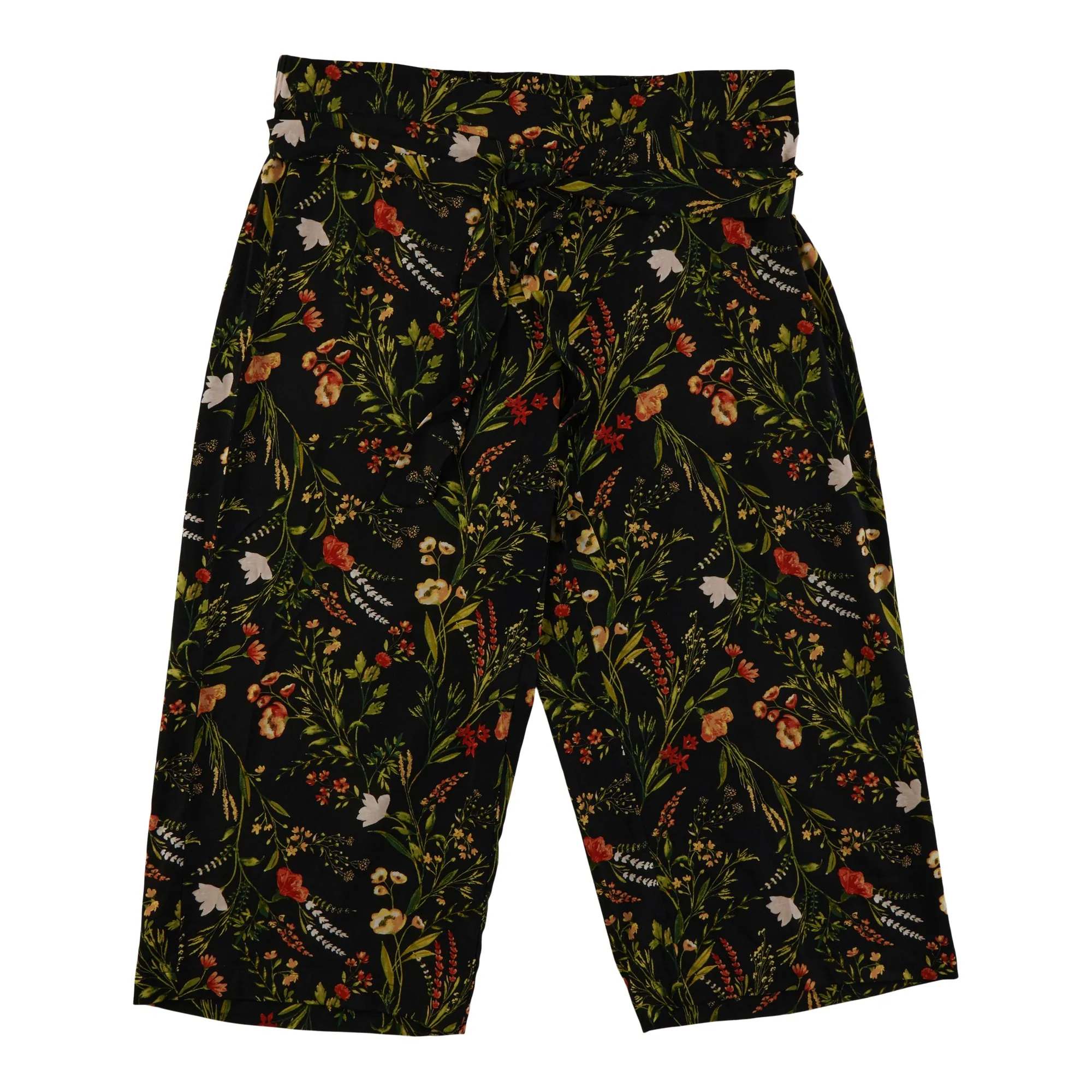 lily morgan Women's Plus Printed Tie Front Pull-On Pants sold by Giant Tiger