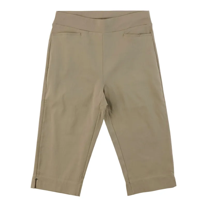 Classic Editions Women's Slim Flat Waistband Capris made by Giant Tiger