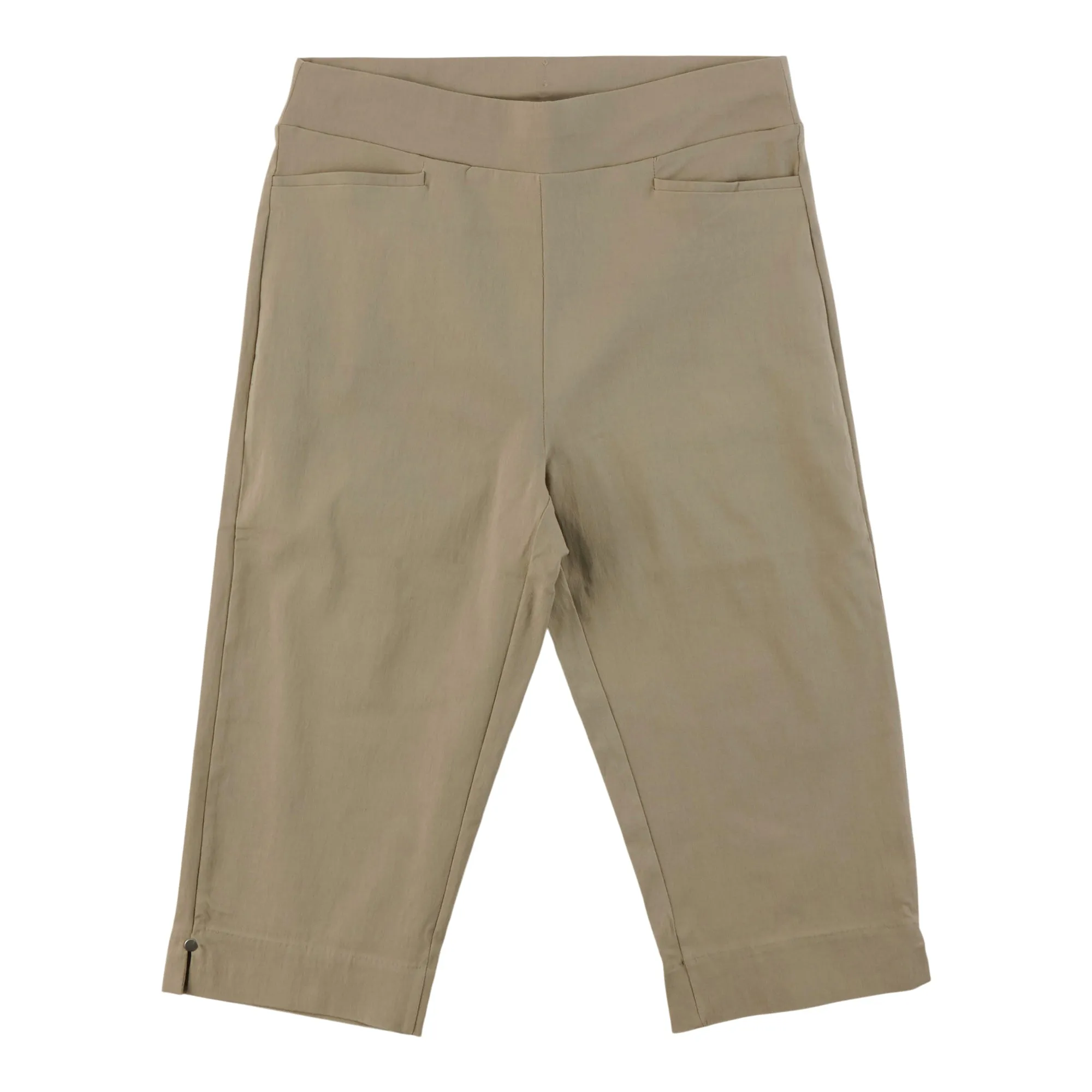 Classic Editions Women's Slim Flat Waistband Capris sold by Giant Tiger