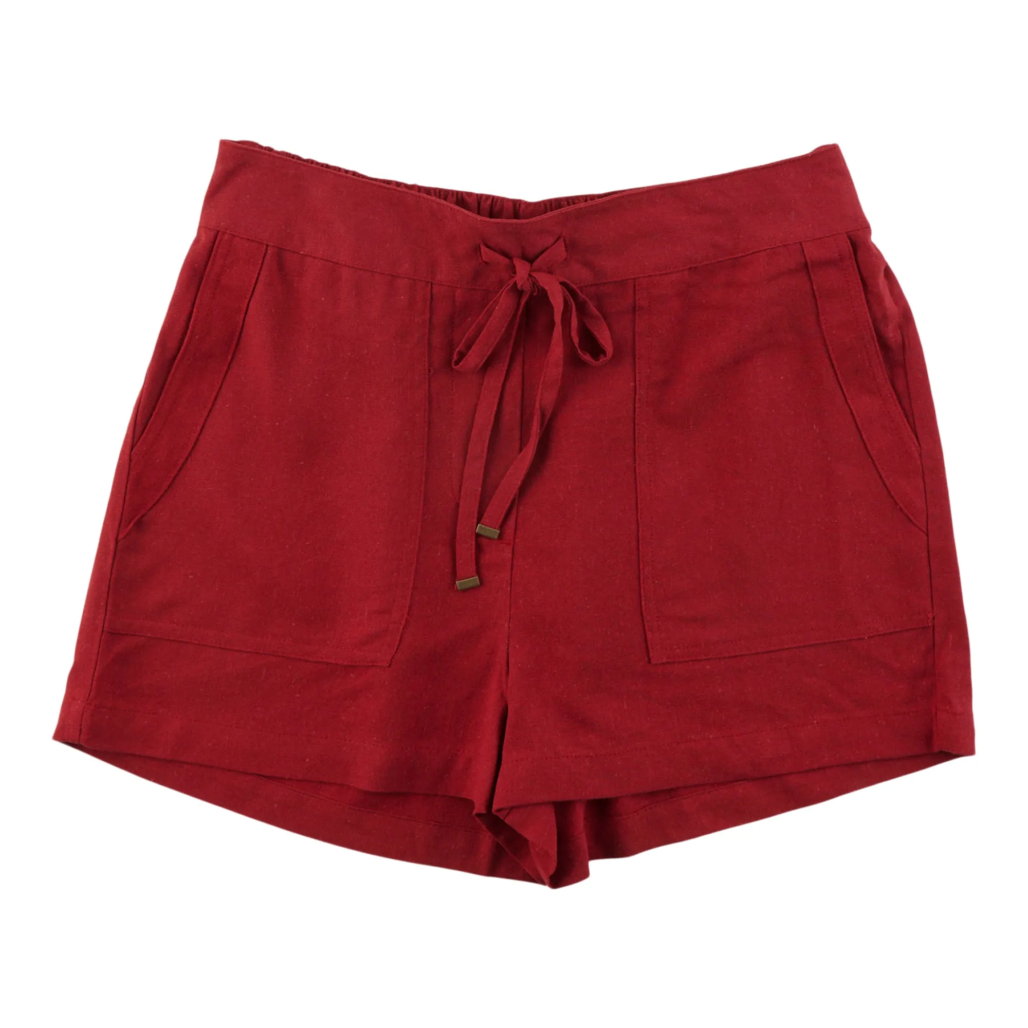 mySTYLE Women's Solid Linen Pull-On Shorts sold by Giant Tiger product image thumbnail 3
