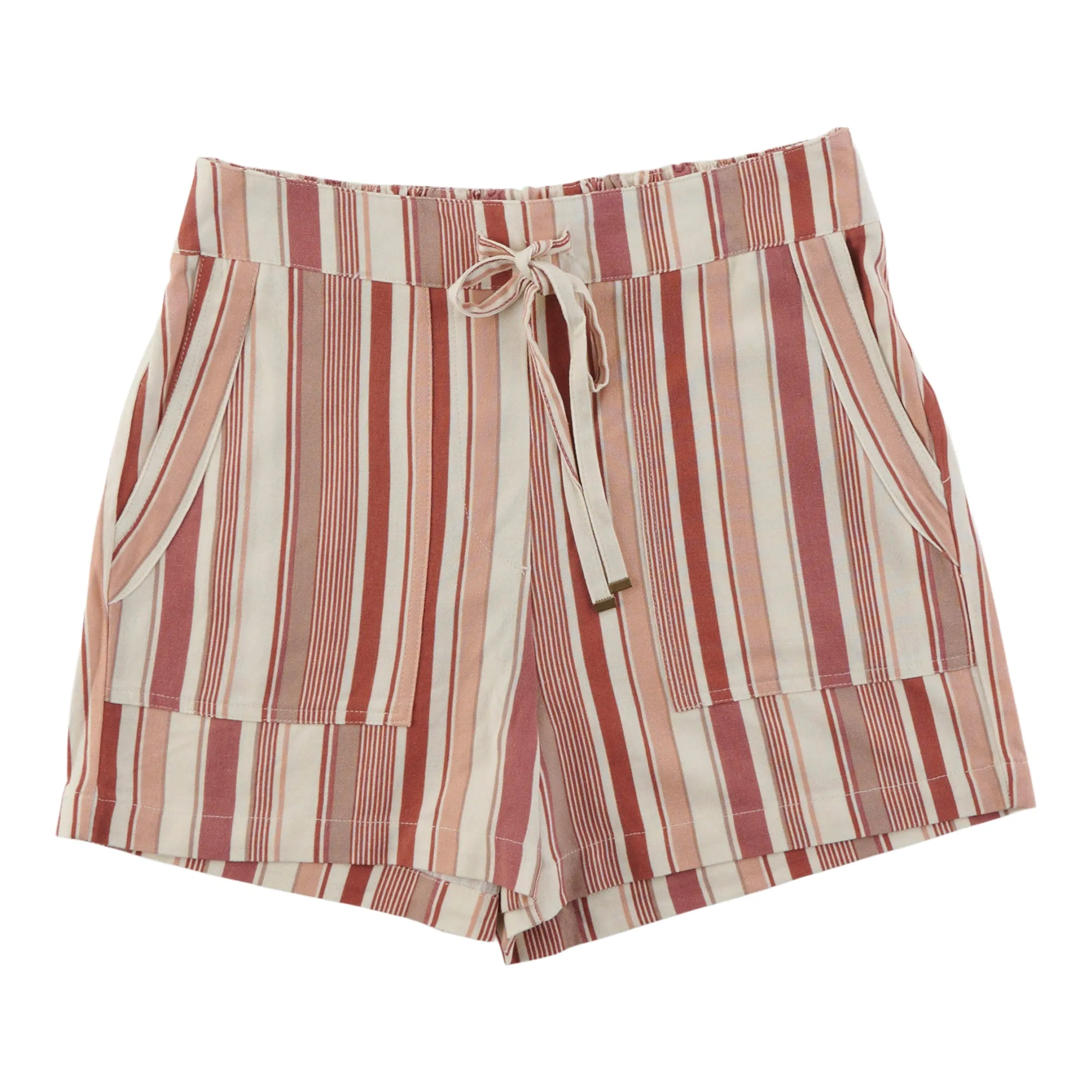 mySTYLE Women's Striped Linen Pull-On Shorts sold by Giant Tiger product image thumbnail 3
