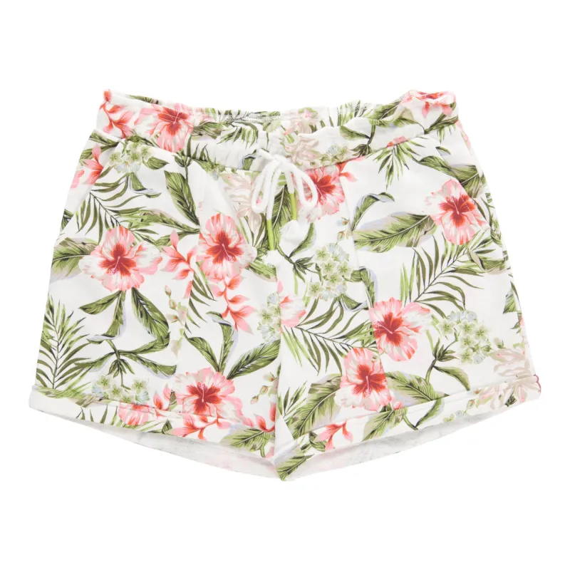 mySTYLE Women's All-Over Printed Paperbag Shorts made by Giant Tiger