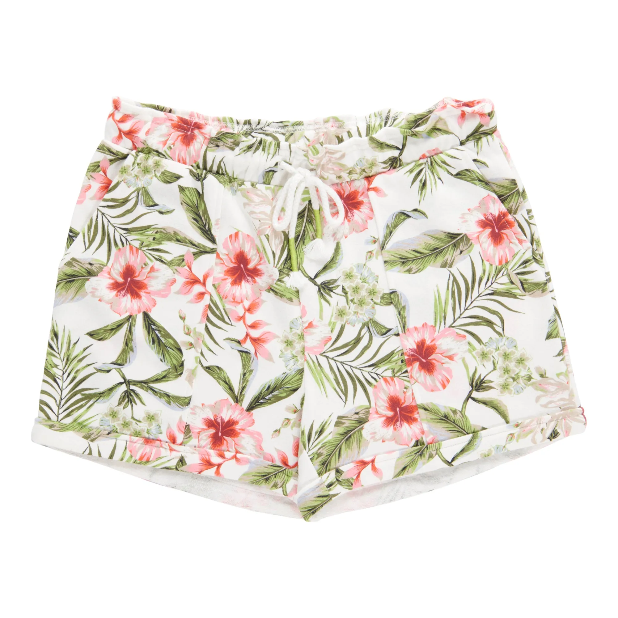 mySTYLE Women's All-Over Printed Paperbag Shorts sold by Giant Tiger