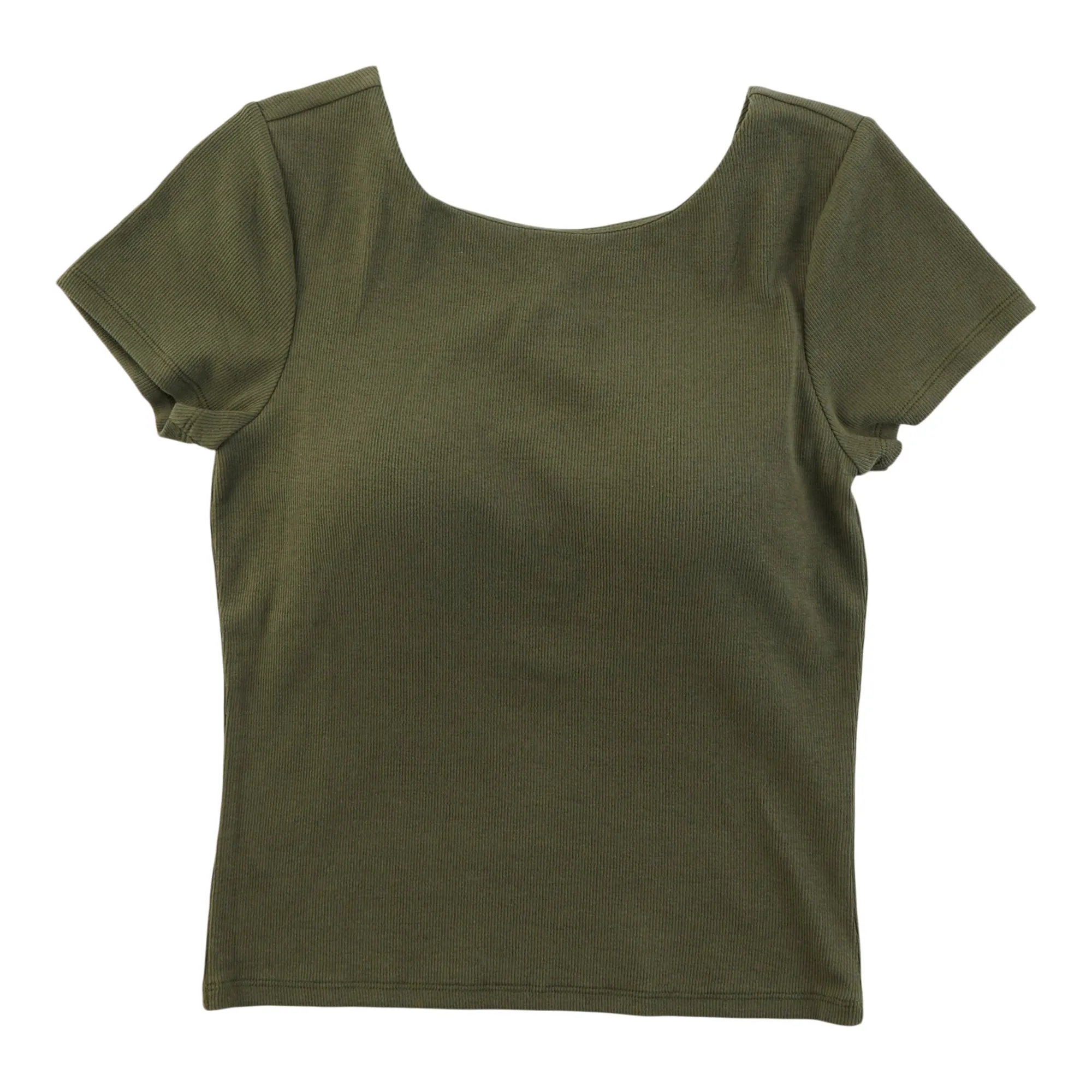 mySTYLE Women's Ribbed Low Back Tee sold by Giant Tiger product image thumbnail 3