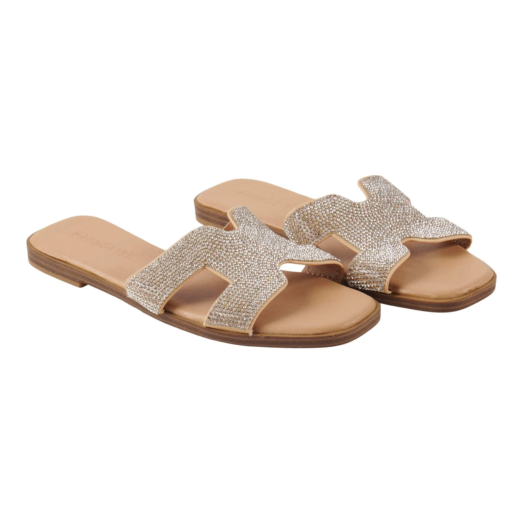 mySTYLE Women's H-Strap Fashion Sandals sold by Giant Tiger product image thumbnail 4