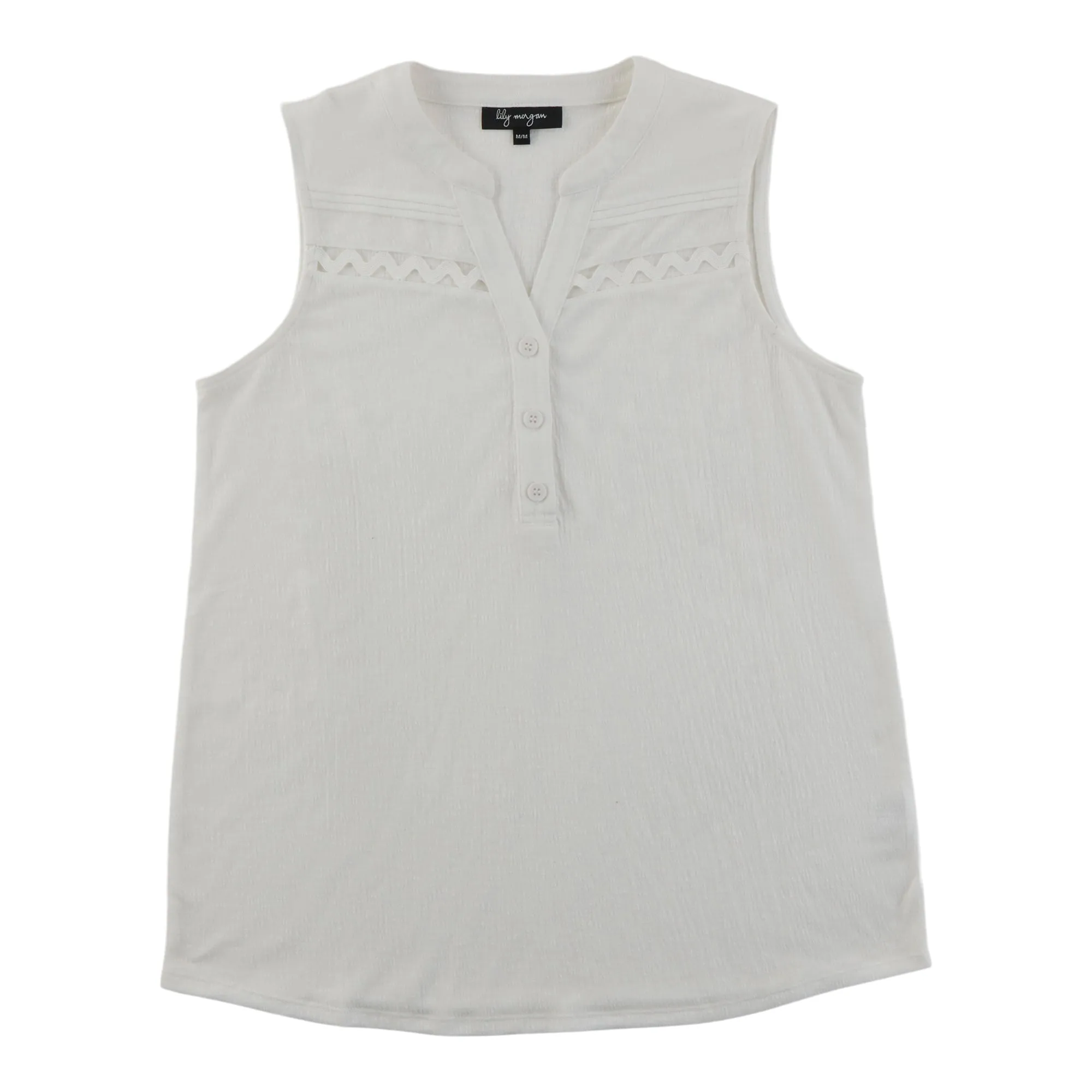 lily morgan Women's Cami with Lace Front Detail sold by Giant Tiger product image thumbnail 4