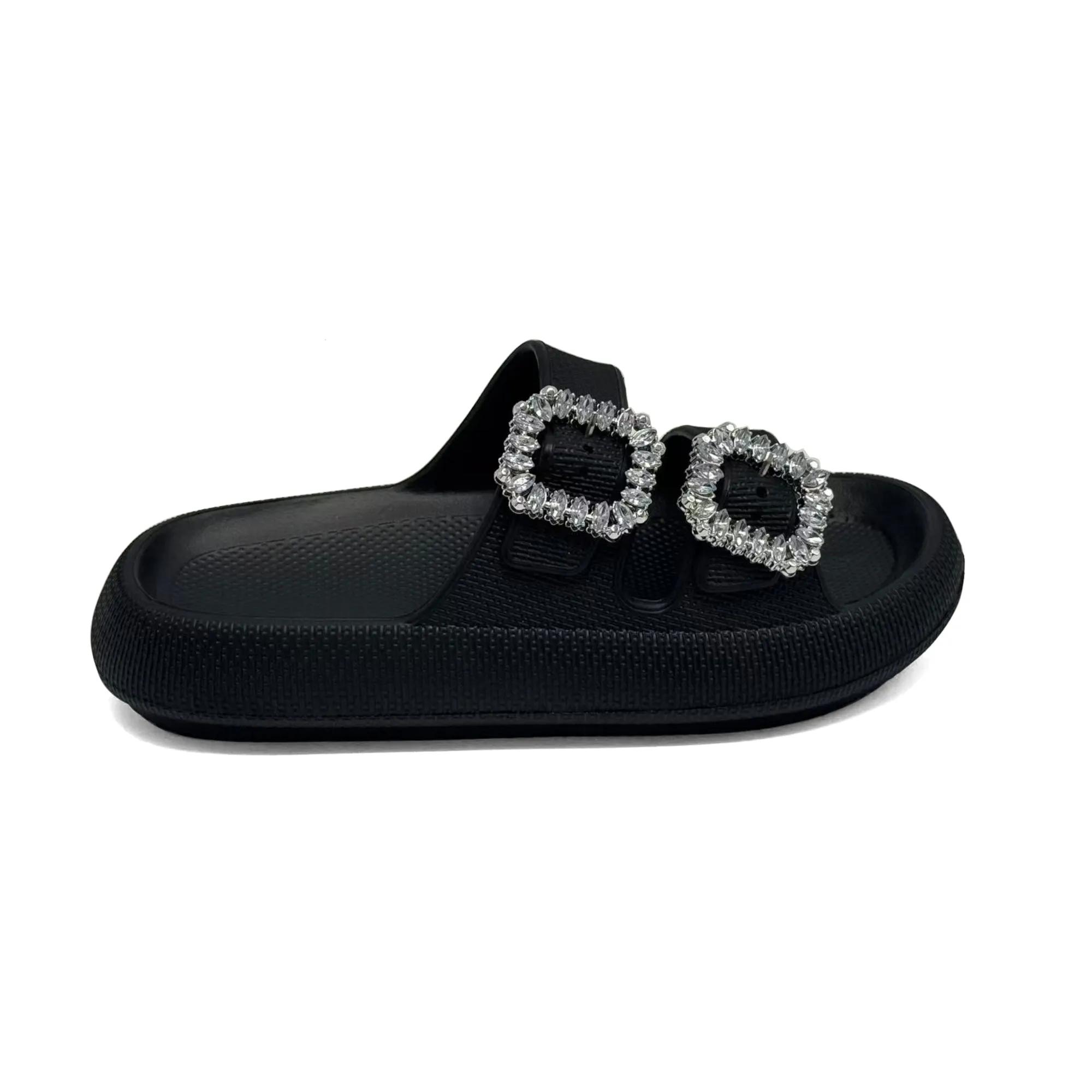 mySTYLE Women's Jewel Cloud Slides sold by Giant Tiger