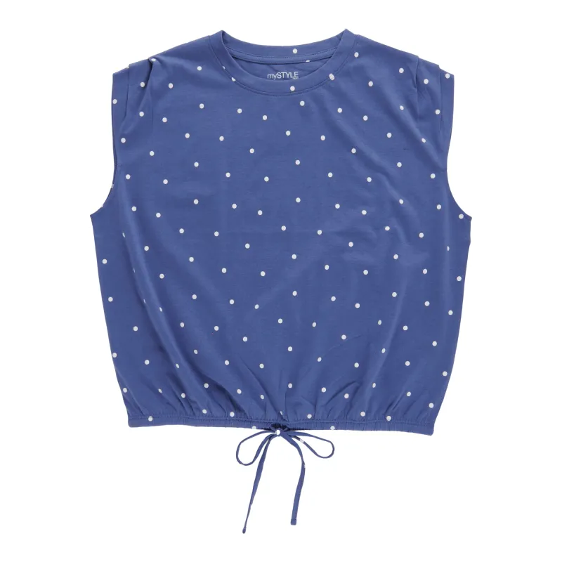 mySTYLE Women's Bubble Hem Tee made by Giant Tiger