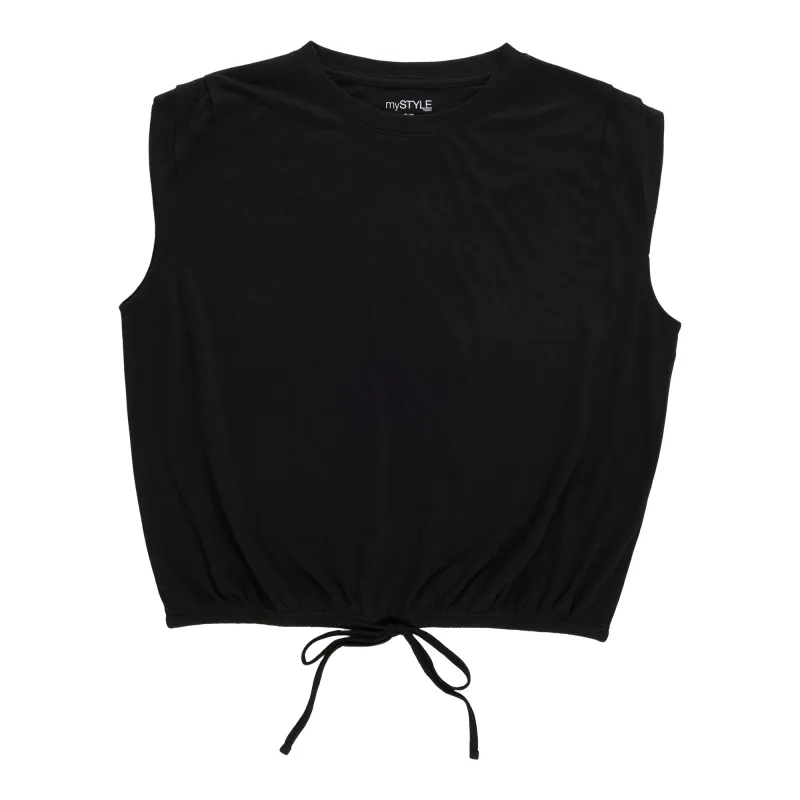 mySTYLE Women's Bubble Hem T-Shirt made by Giant Tiger