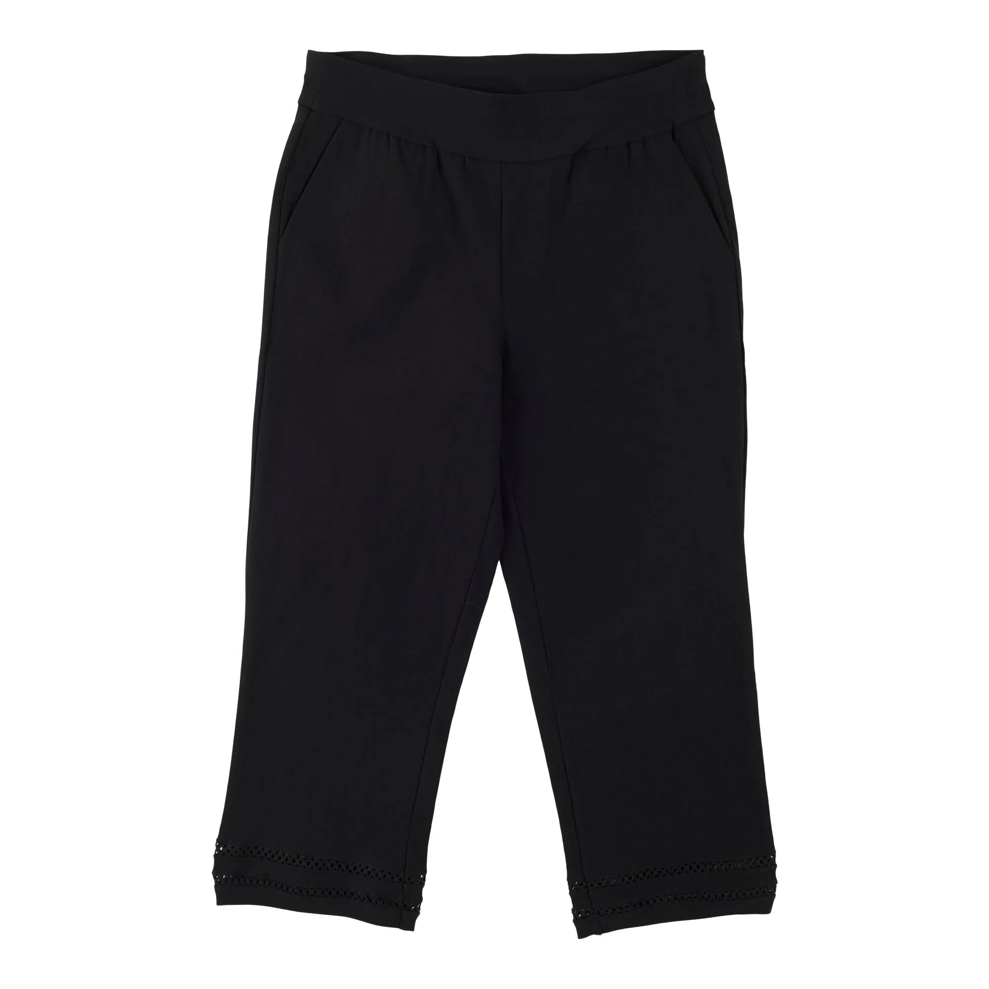 Classic Editions Women's Crochet Detail Capris sold by Giant Tiger product image thumbnail 2