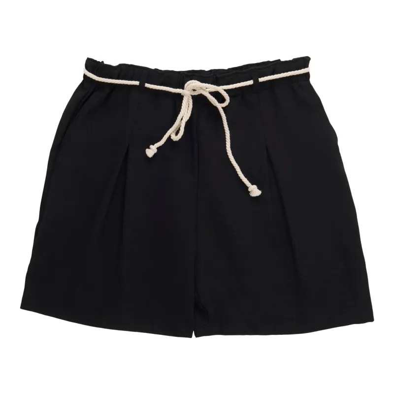 lily morgan Women's Solid Rope Belt Pull-On Shorts made by Giant Tiger