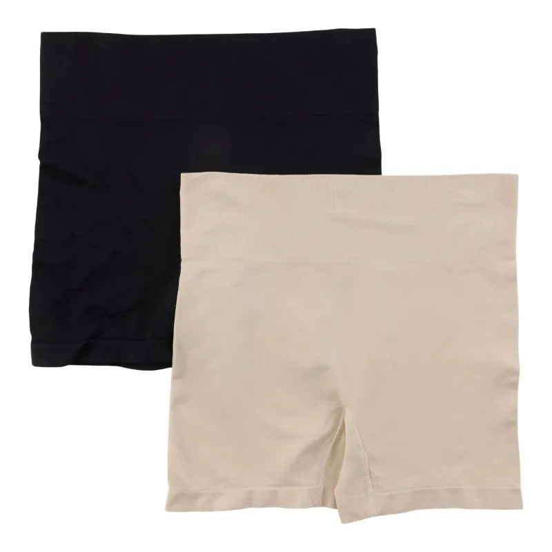 Carisma Women's Seamless Shaper Shorts, 2-Pack made by Giant Tiger