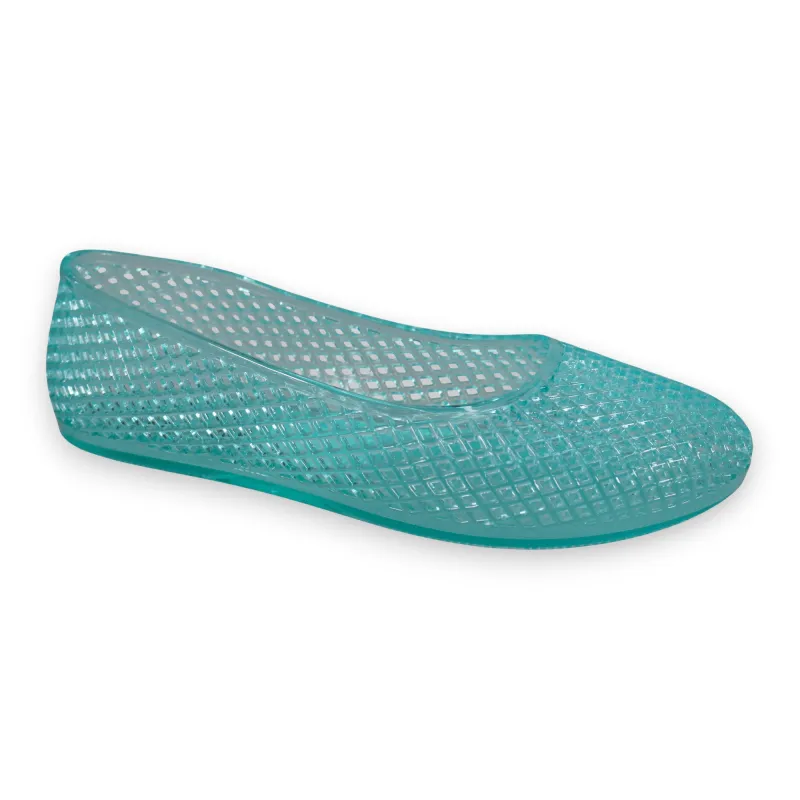 mySTYLE Women's Jelly Ballerina Flats made by Giant Tiger