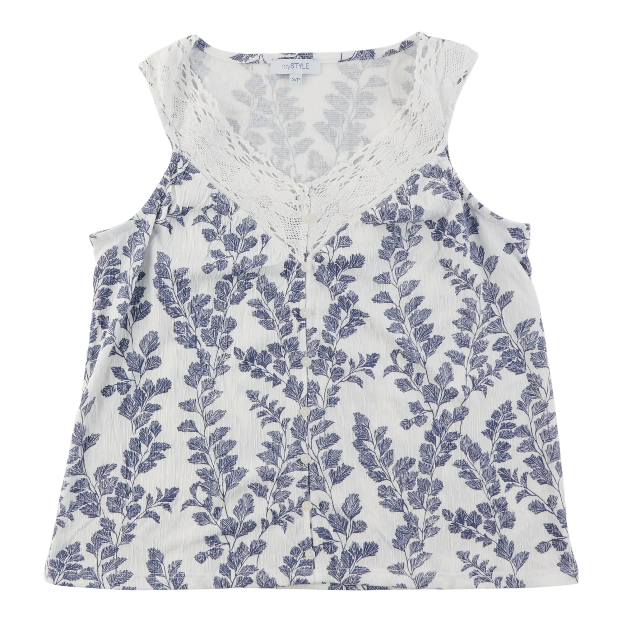 mySTYLE Women's Flowy V-Neck Tank Top sold by Giant Tiger product image thumbnail 3