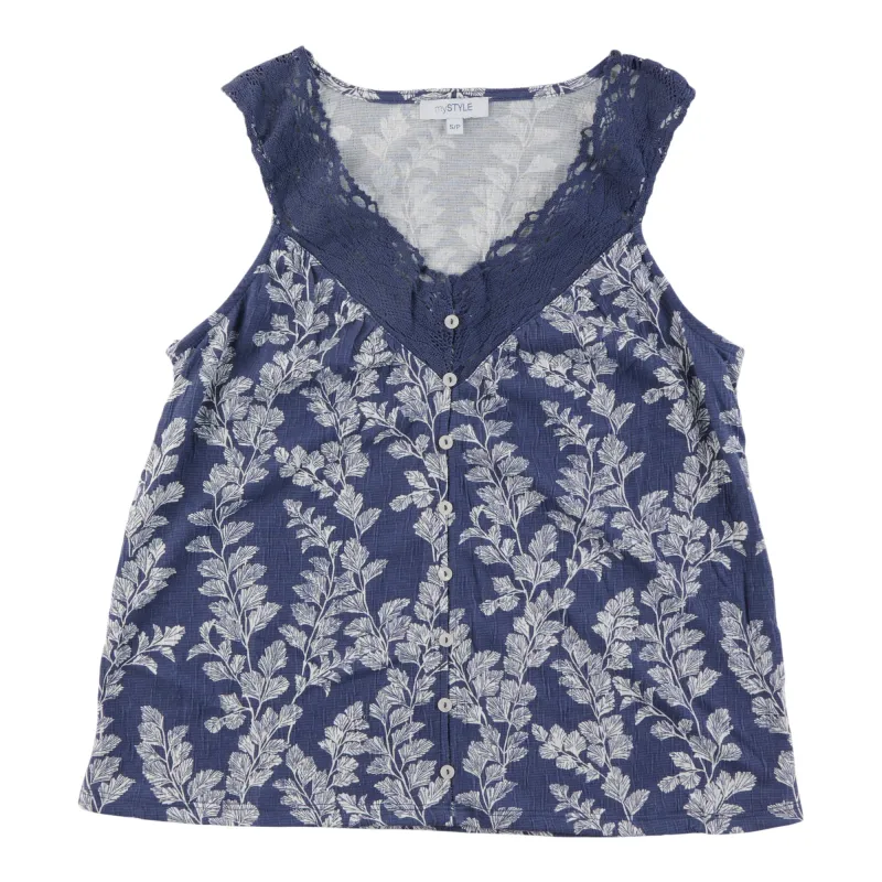 mySTYLE Women's Flowy V-Neck Tank Top made by Giant Tiger