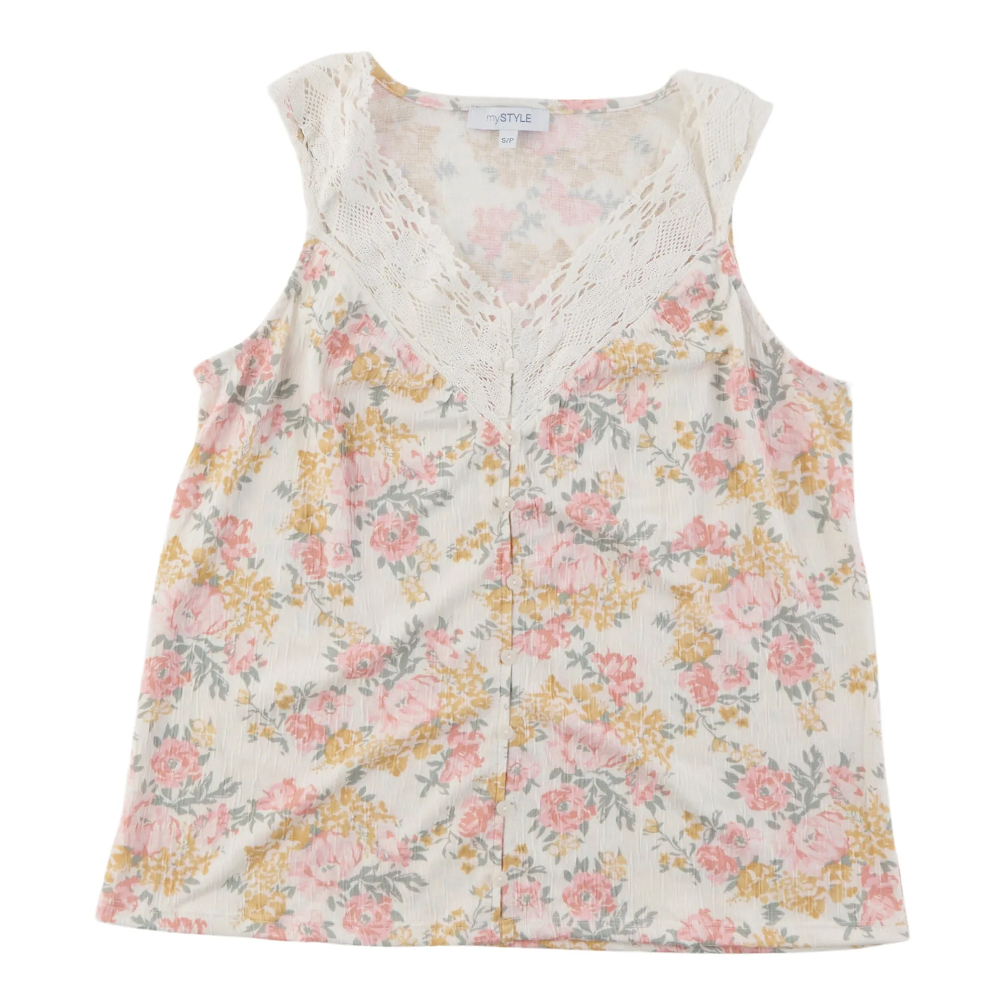 mySTYLE Women's Flowy V-Neck Tank Top sold by Giant Tiger product image thumbnail 2
