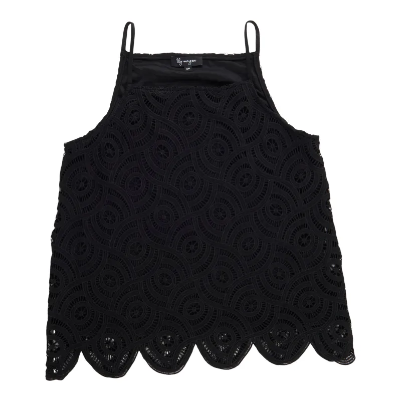 lily morgan Women's Halter Crochet Top made by Giant Tiger