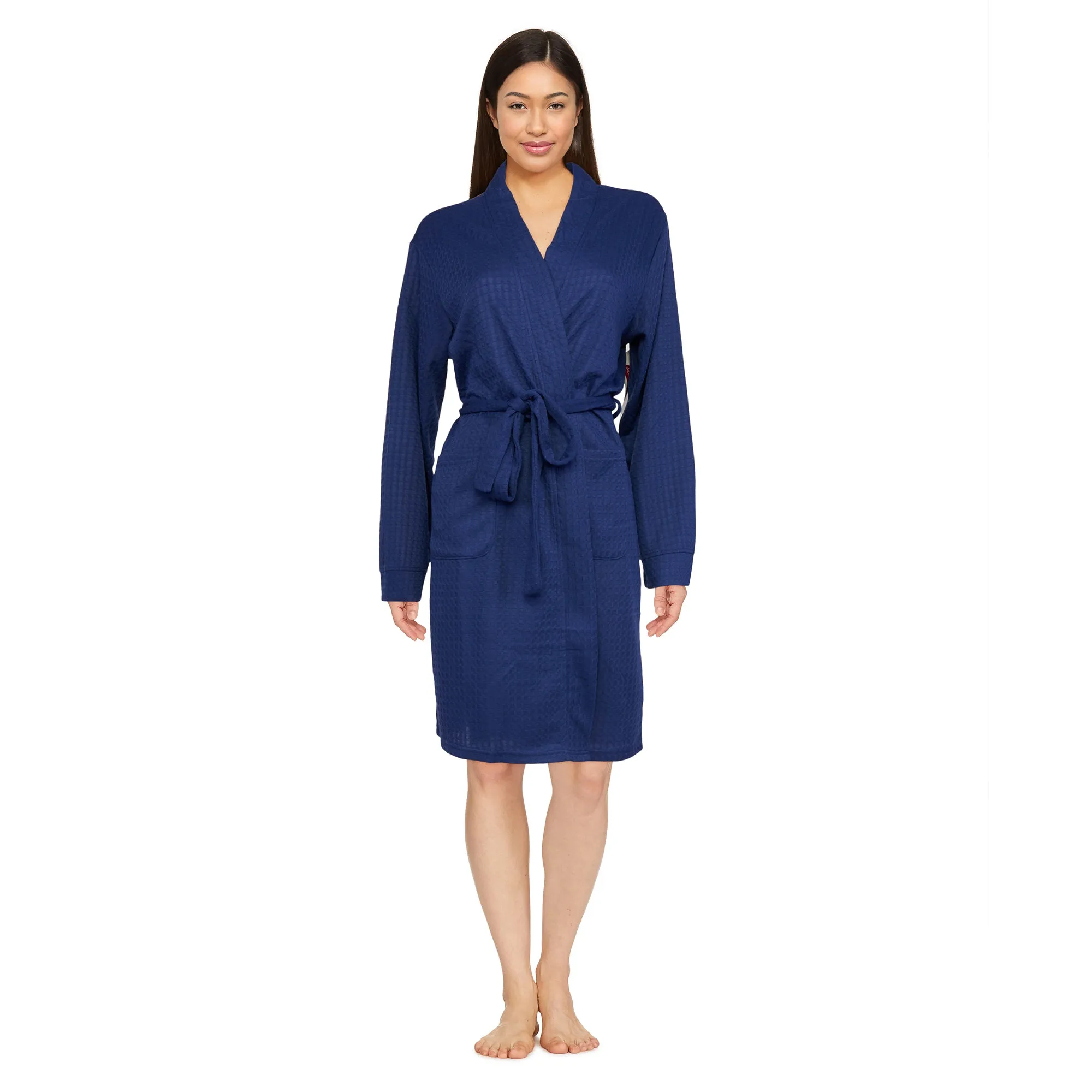 Carisma Women's Solid Waffle Robe sold by Giant Tiger product image thumbnail 2