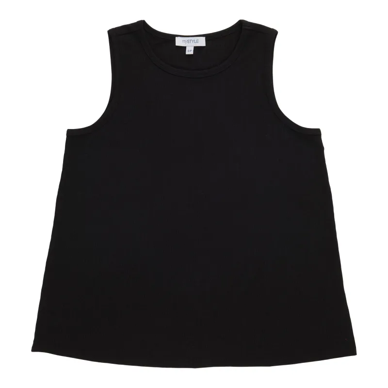 mySTYLE Women's Textured Swing Tank Top made by Giant Tiger