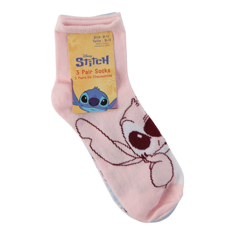 Women's Licensed Quarter Crew Socks, 3-Pack made by Giant Tiger