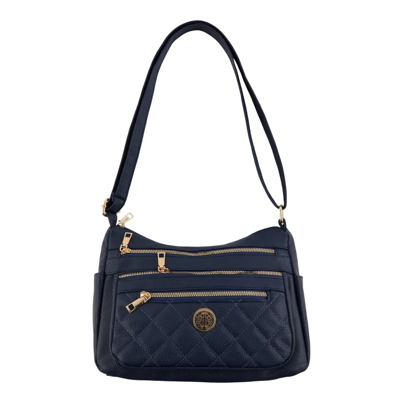 Quilted Multi-Compartment Handbag made by Giant Tiger