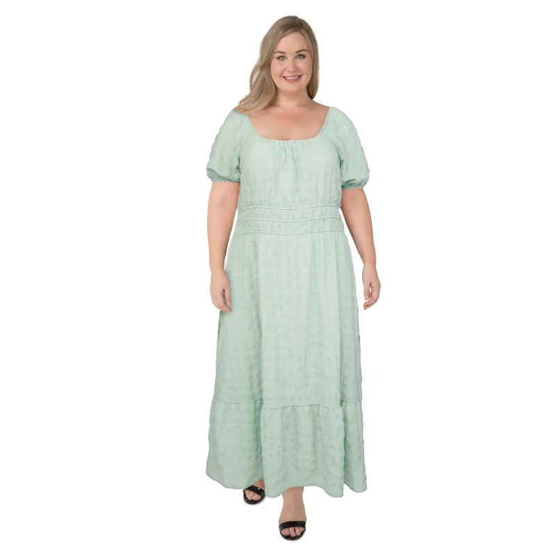 lily morgan Women's Puff Sleeve Airflow Dress made by Giant Tiger