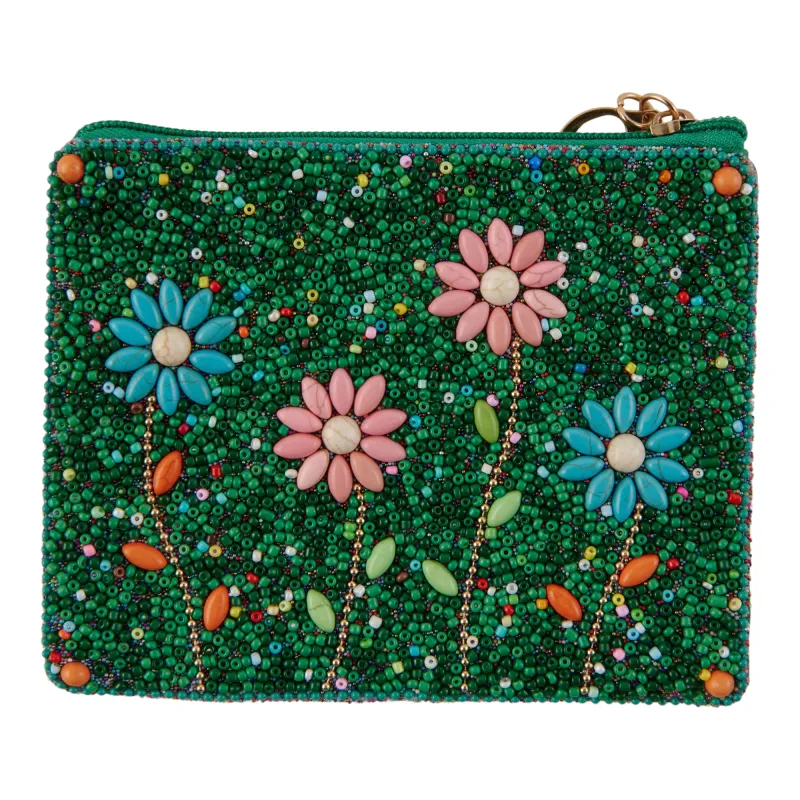 Beaded Coin Purse made by Giant Tiger