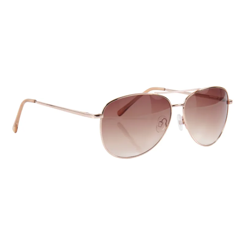 Brown Aviator Sunglasses made by Giant Tiger