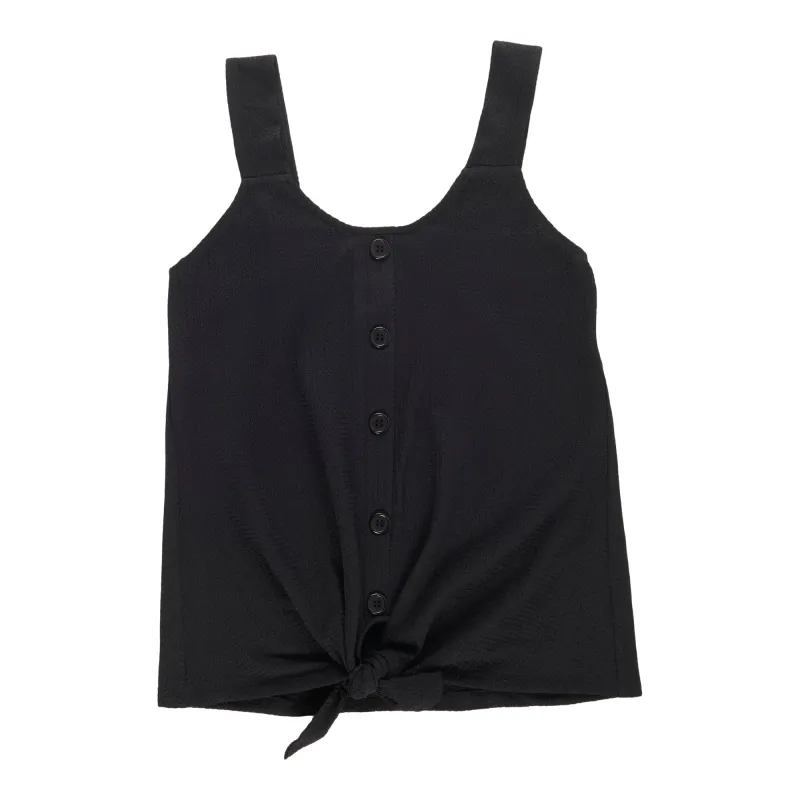lily morgan Women's Button Front Tank Top made by Giant Tiger
