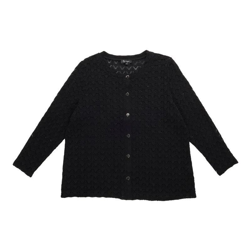 lily morgan Women's Plush Crochet Cardigan made by Giant Tiger