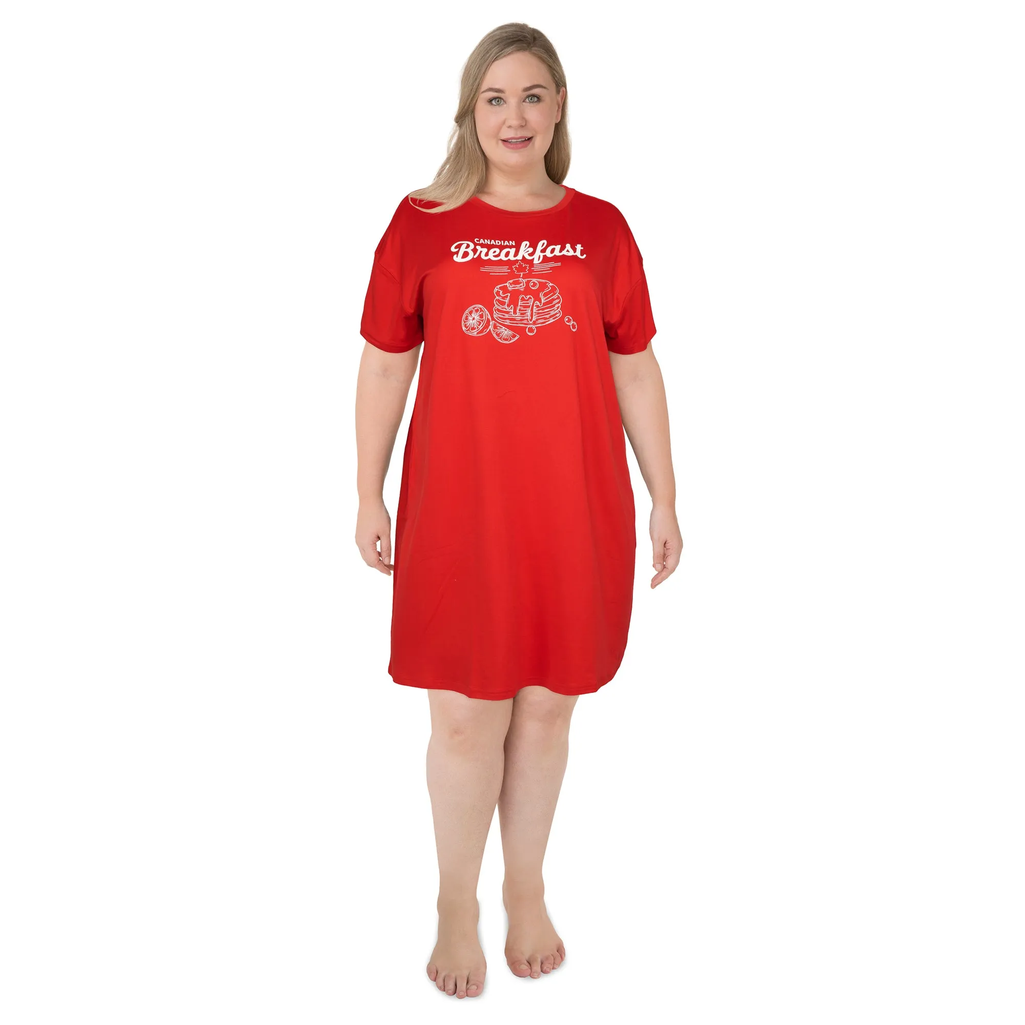 Canada EH! Women's Plus Crew Neck Sleepshirt sold by Giant Tiger product image thumbnail 2