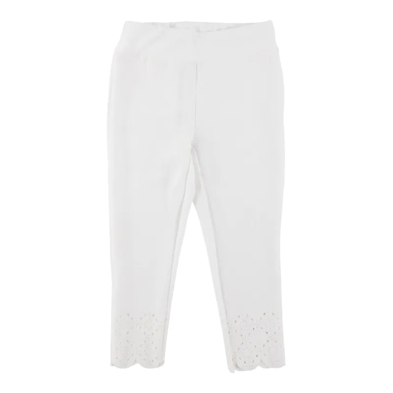 lily morgan Women's Laser Cut Capri Leggings made by Giant Tiger