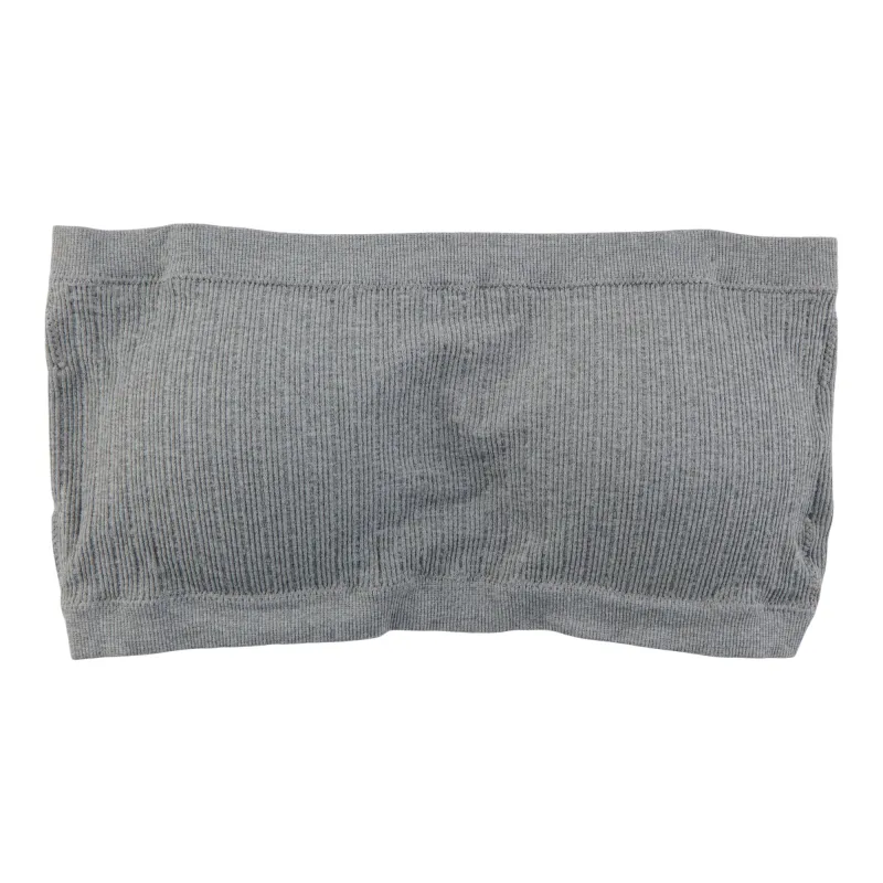 Carisma Women's Plus Ribbed Bandeau Bra made by Giant Tiger