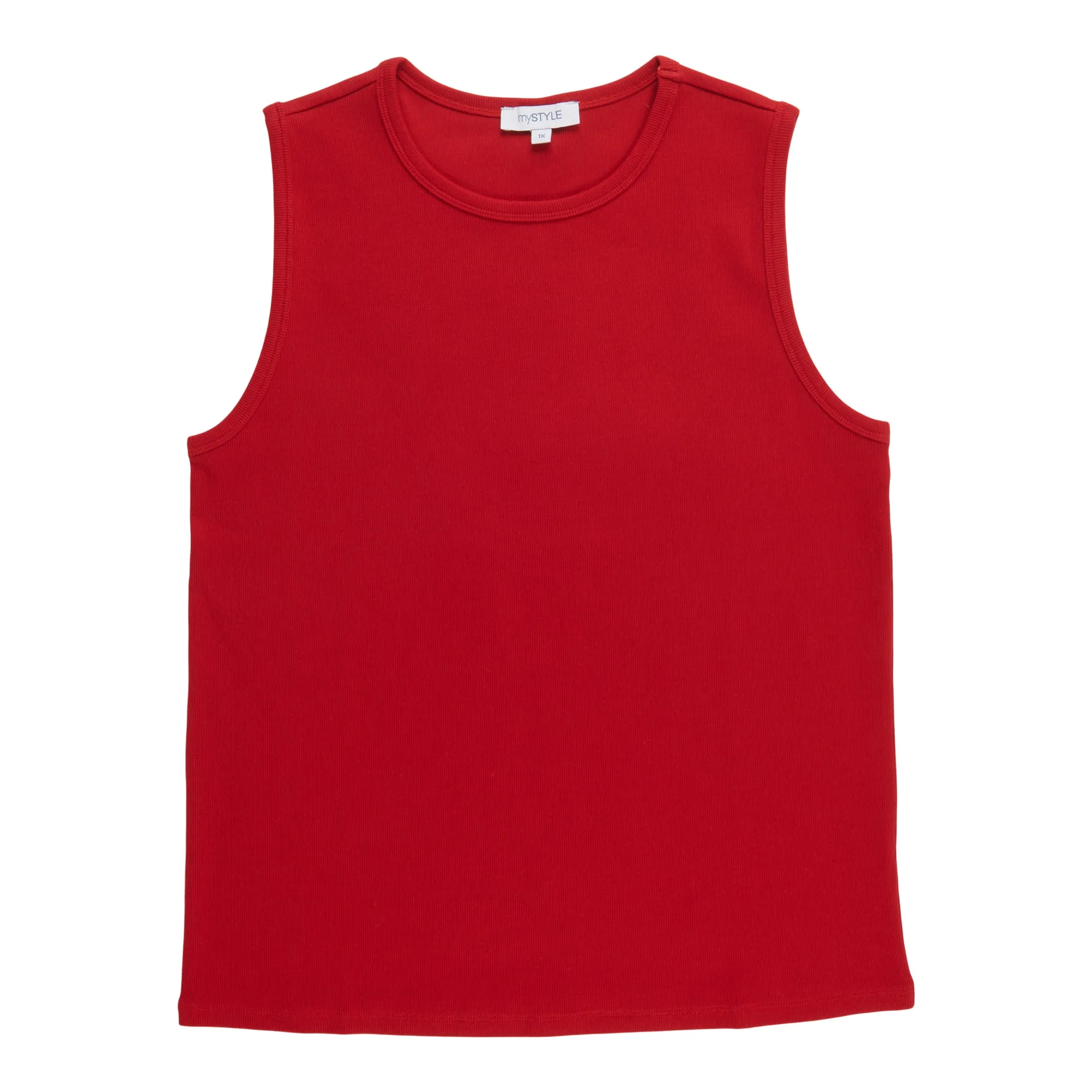 mySTYLE Women's Plus Ribbed Tank Top sold by Giant Tiger product image thumbnail 3