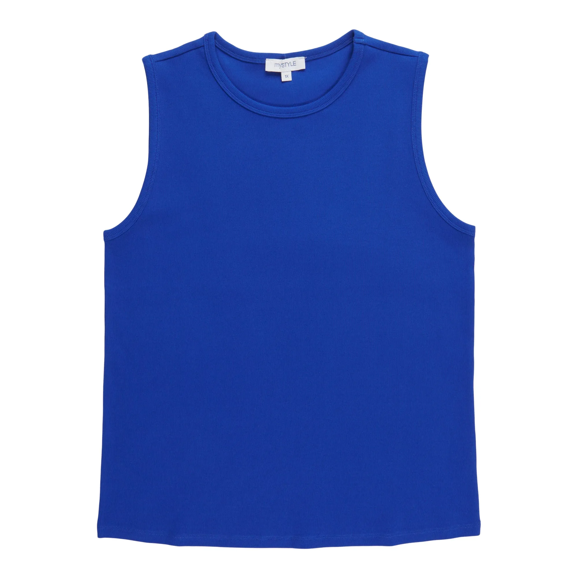 mySTYLE Women's Plus Ribbed Tank Top sold by Giant Tiger