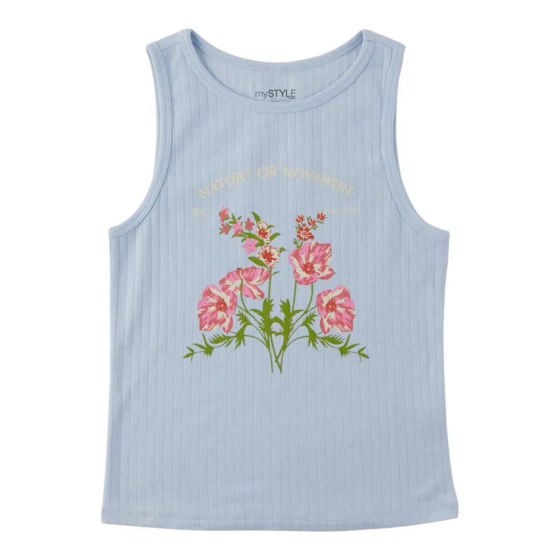 mySTYLE Women's Ribbed Tank Top made by Giant Tiger