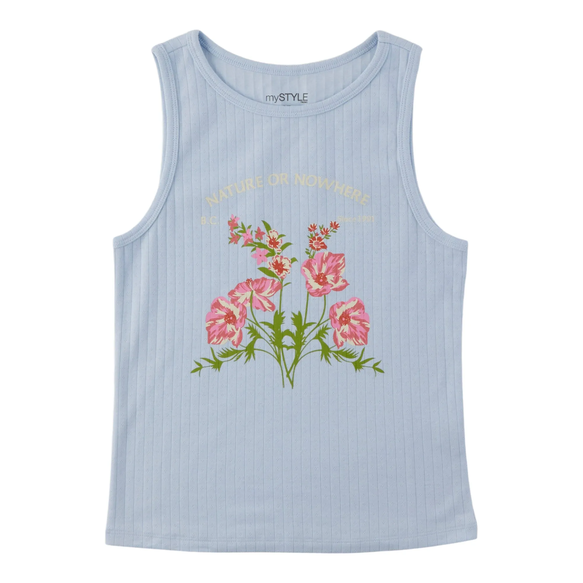 mySTYLE Women's Ribbed Tank Top sold by Giant Tiger