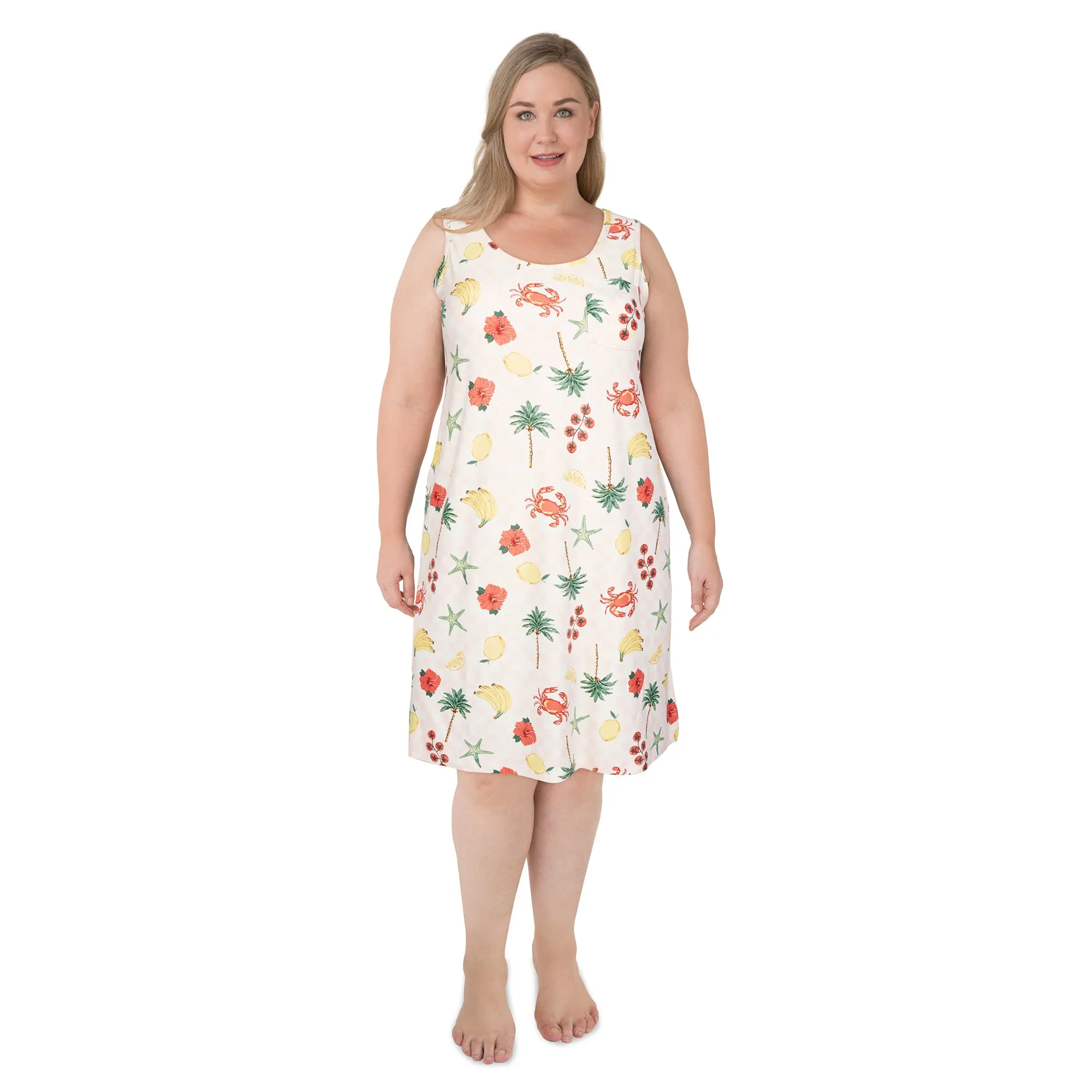 Carisma Women's Plus Knee-Length Sleepshirt sold by Giant Tiger product image thumbnail 2