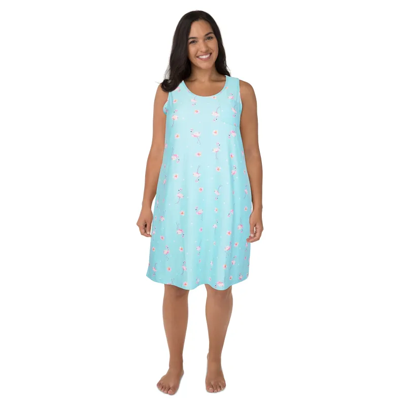 Carisma Women's Plus Knee-Length Sleepshirt made by Giant Tiger