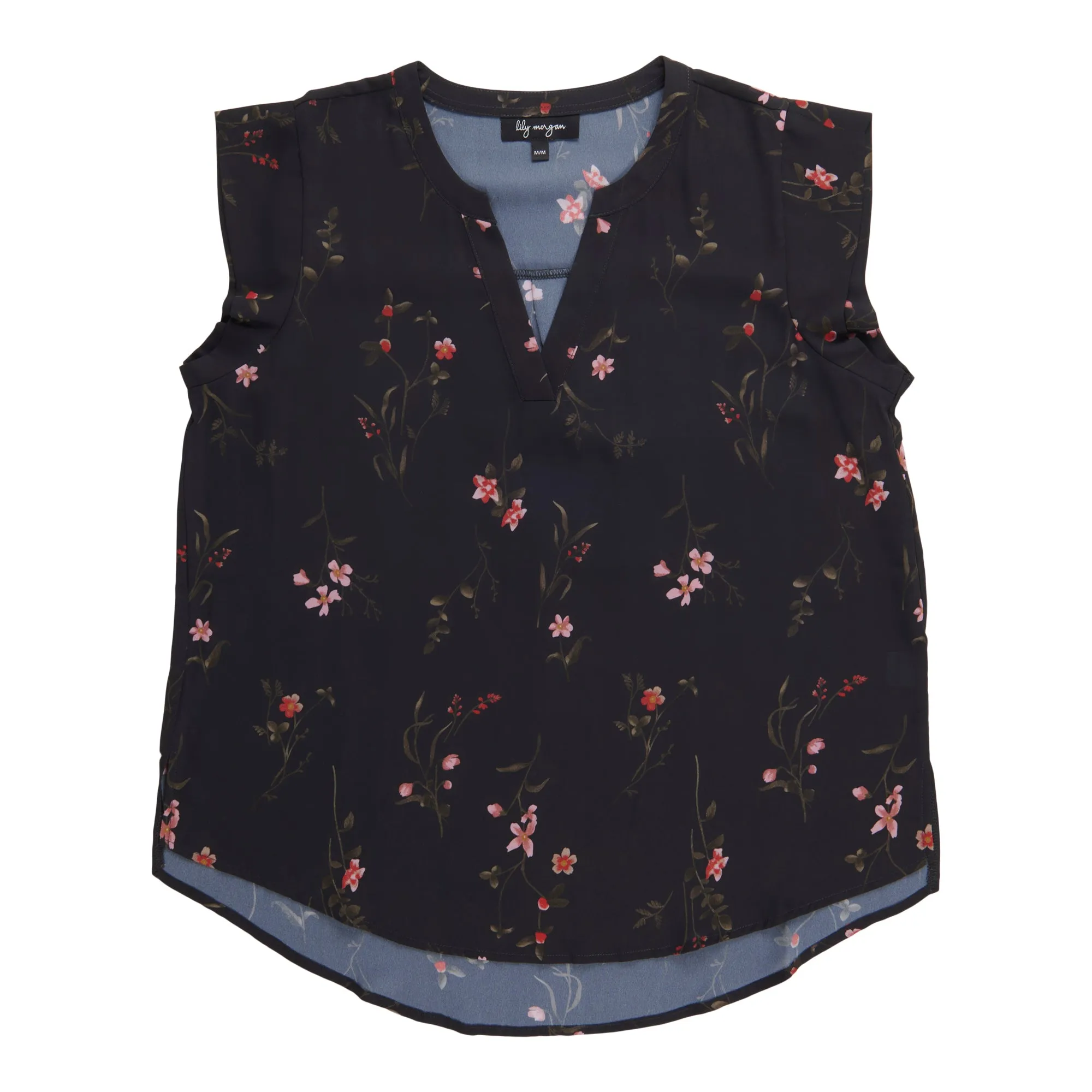 lily morgan Women's Printed V-Neck Blouse sold by Giant Tiger product image thumbnail 5