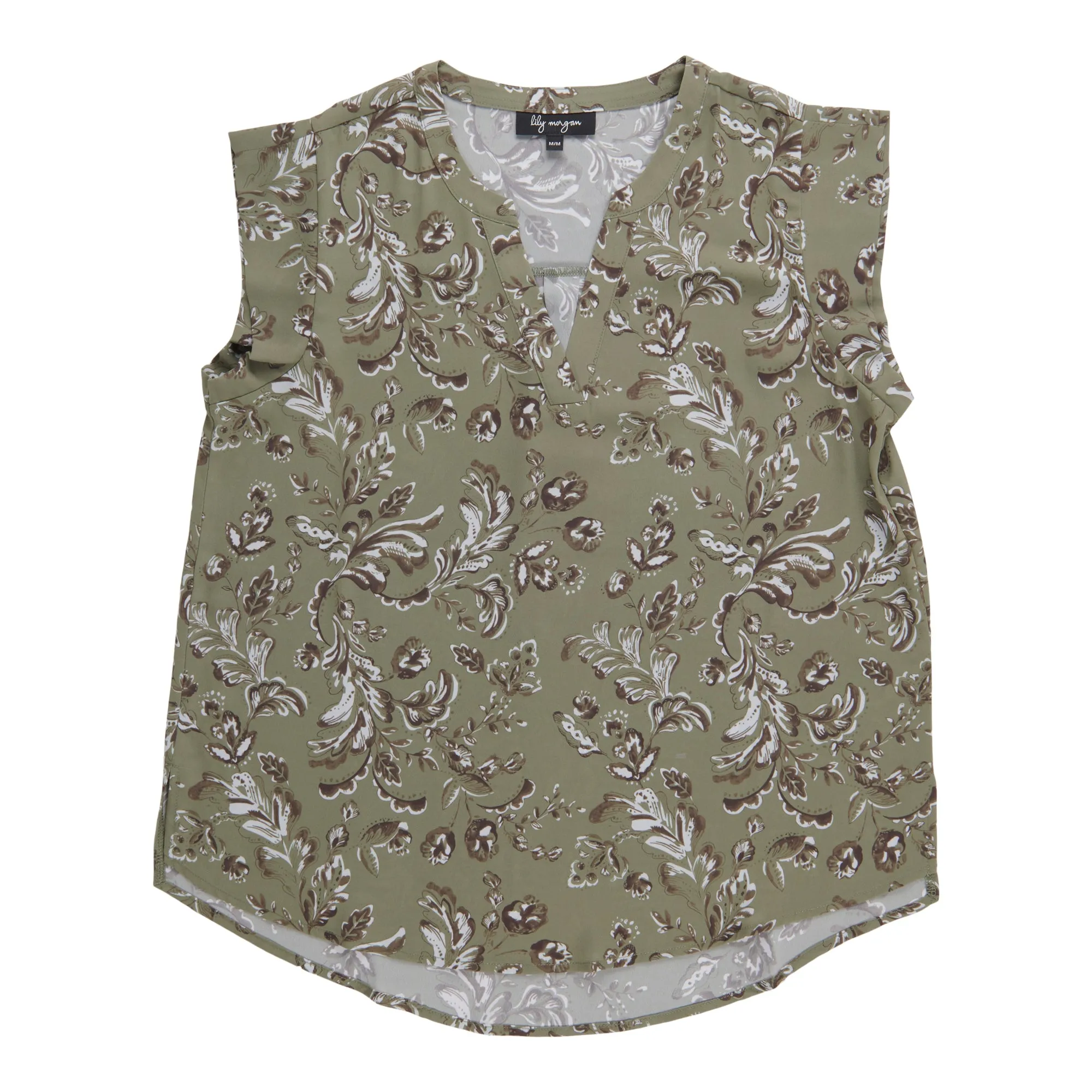 lily morgan Women's Printed V-Neck Blouse sold by Giant Tiger product image thumbnail 3