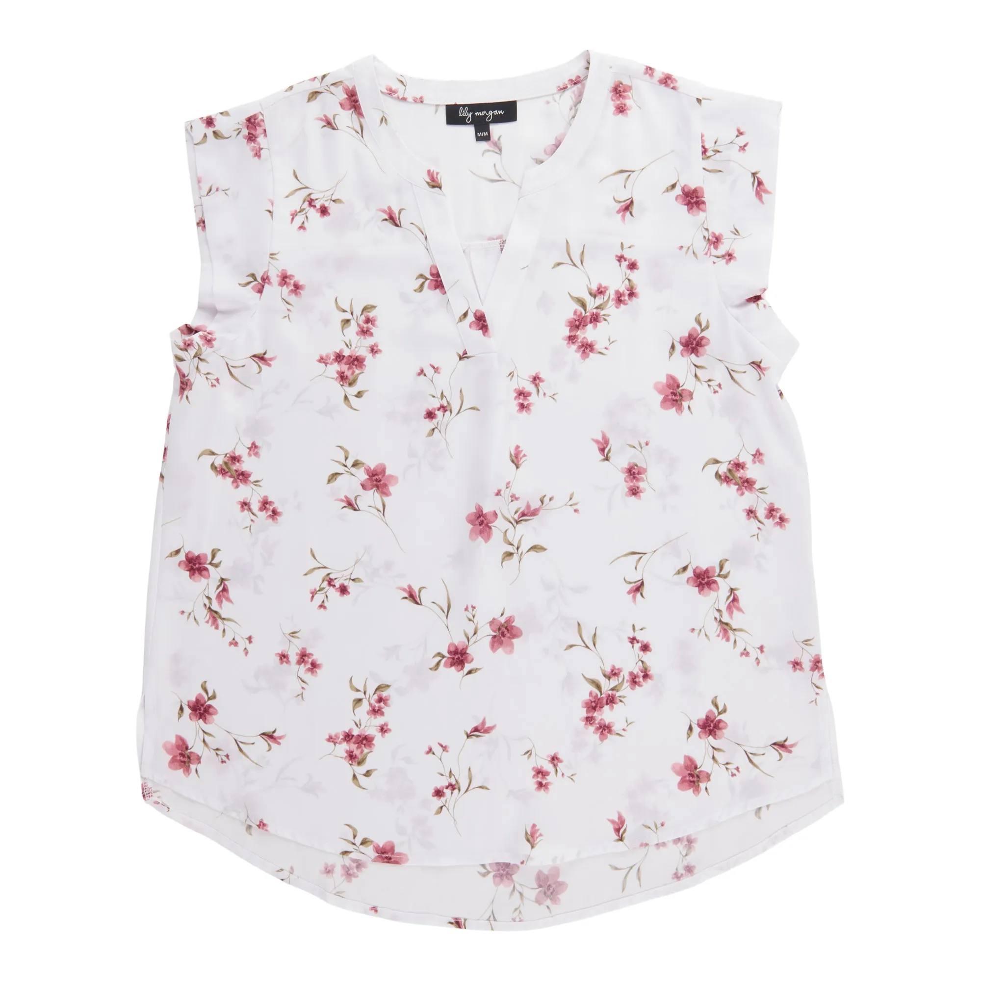 lily morgan Women's Printed V-Neck Blouse sold by Giant Tiger product image thumbnail 4