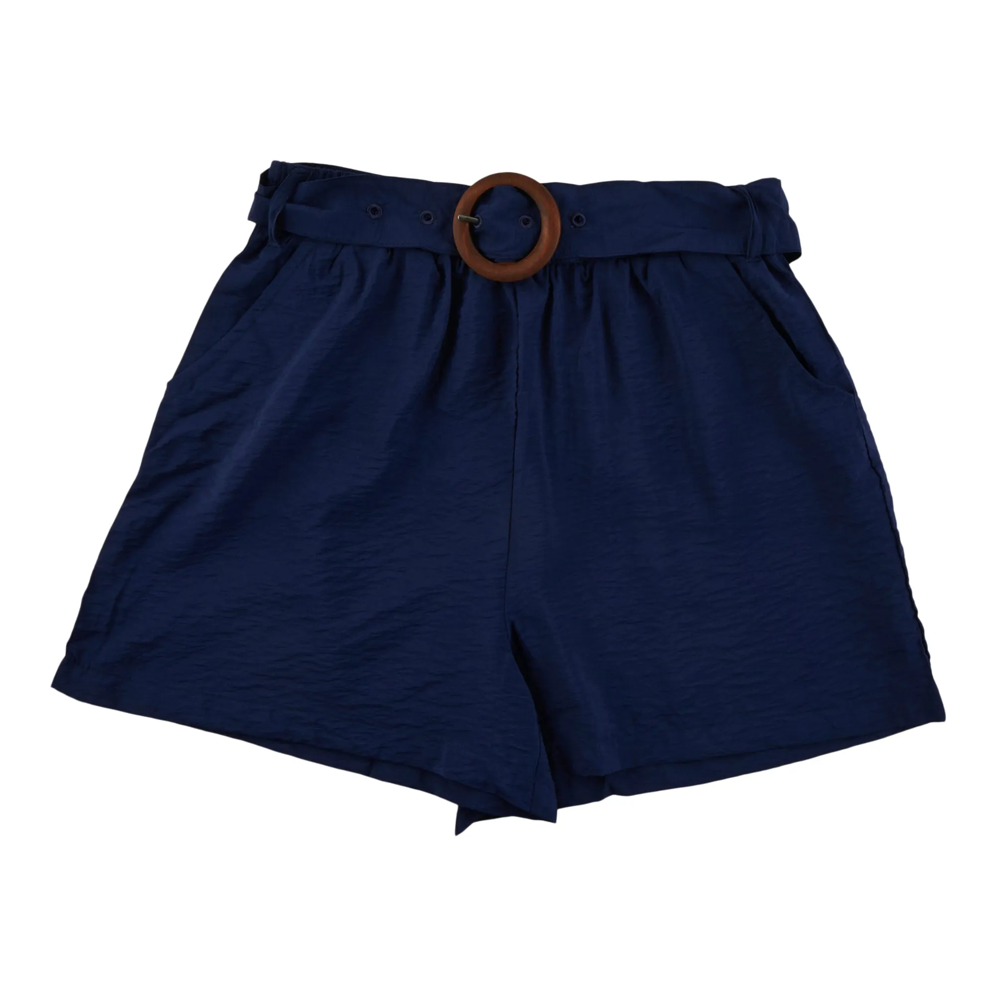 lily morgan Women's Textured Belted Shorts sold by Giant Tiger