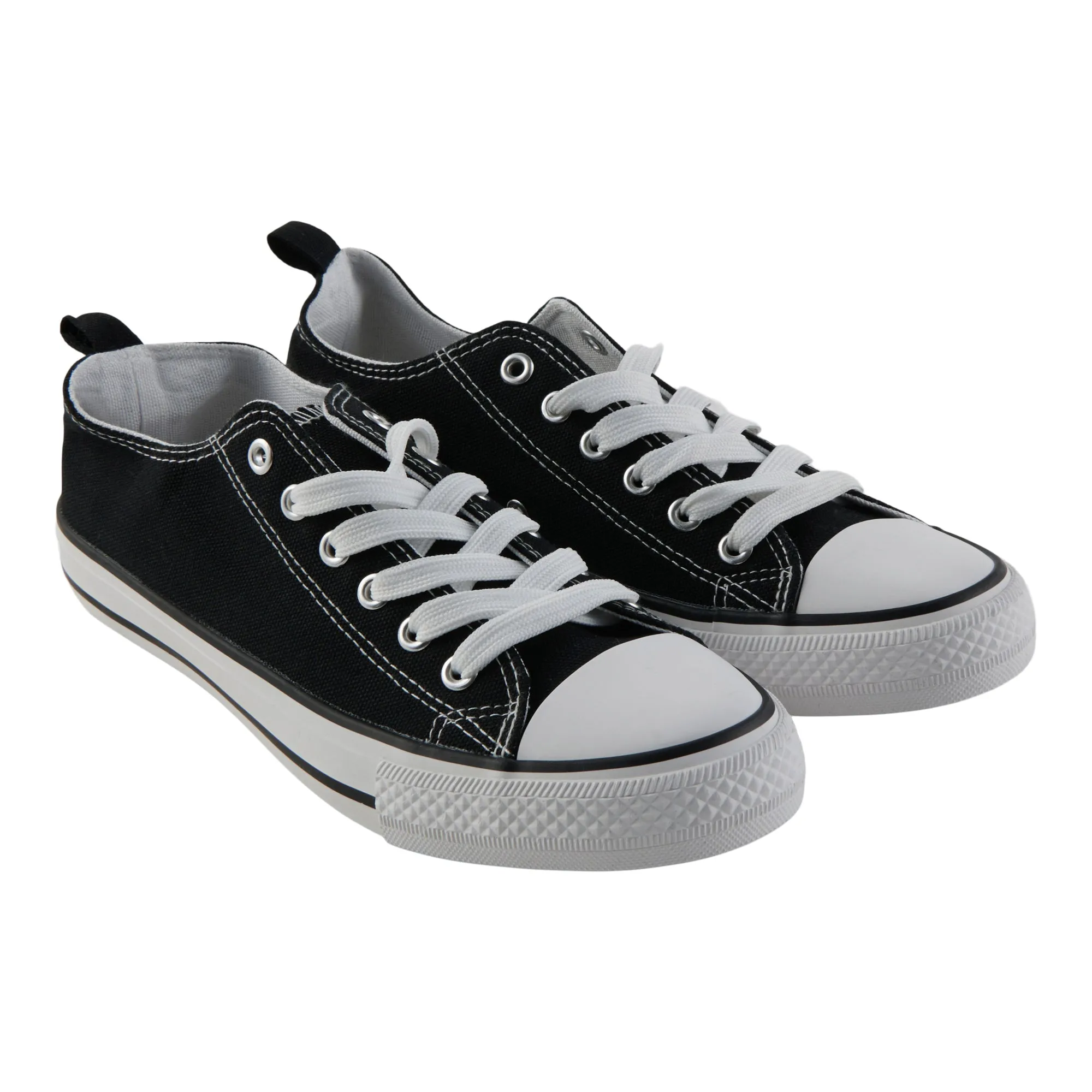 mySTYLE Women's Canvas Lace-Up Sneakers sold by Giant Tiger