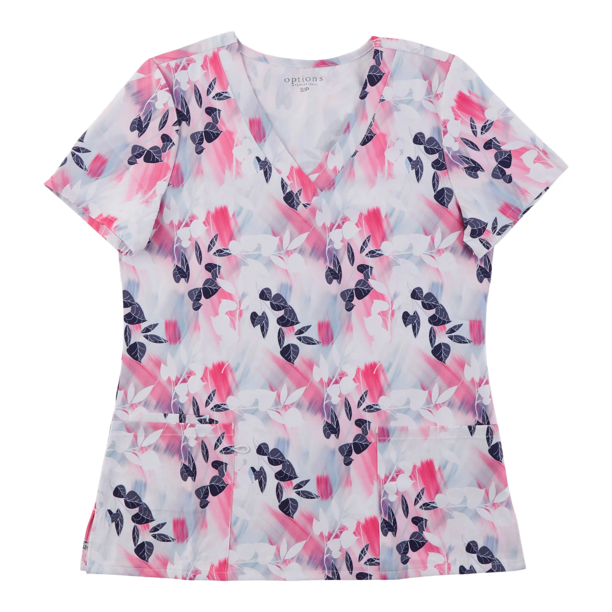 Options Women's Solid Fashion V-Neck Scrub Top sold by Giant Tiger