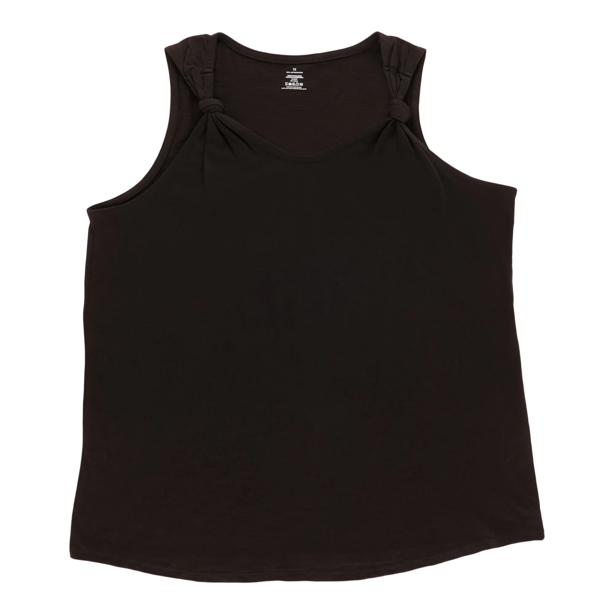 Women's Plus Knot Strap V-Neck Tank Top sold by Giant Tiger product image thumbnail 4