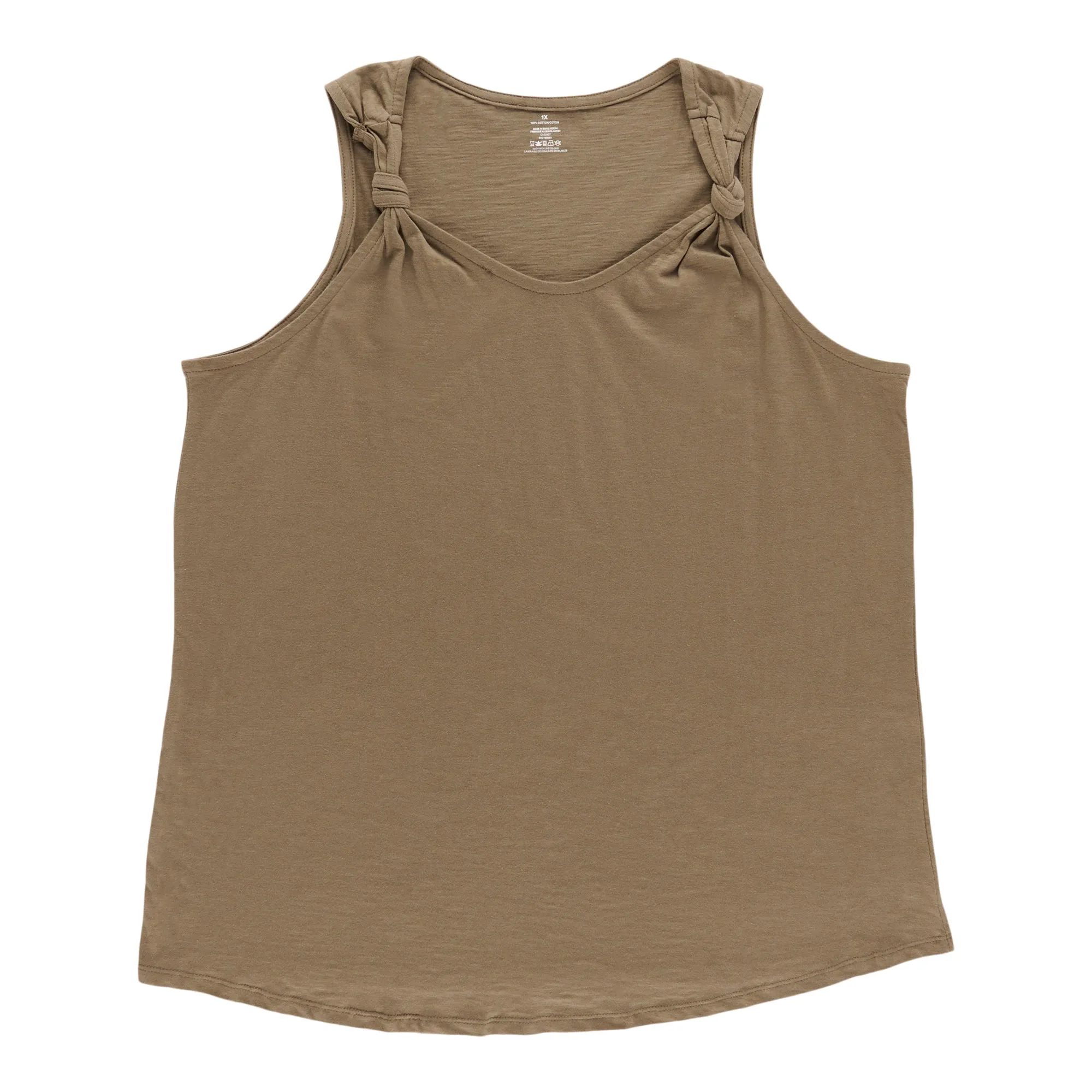 Women's Plus Knot Strap V-Neck Tank Top sold by Giant Tiger product image thumbnail 3