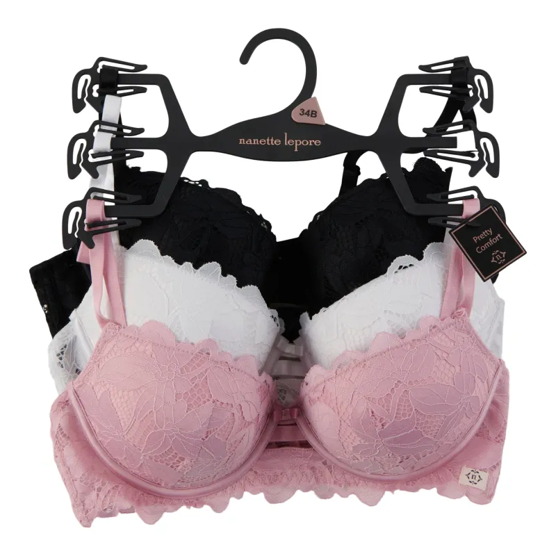 Nanette Lepore Women's Bra, 3-Pack made by Nanette Lepore